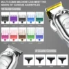 Hatteker Professional Hair Cutter Mans Hair Clipper Set Metal Electric Cordless Hair Trimmer for Barber LCD Display Hairdressing - Image 4