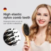MR.GREEN Boar Bristle Hair Brush Natural Beech Comb Hairbrush for Curly Thick Long Dry Wet Hair Detangler Massage Brushes Women - Image 3