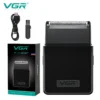 VGR Razor Rechargeable Shaver Professional Beard Trimmer Travel Hair Trimmers Reciprocating Shaving Machine for Men V-376 - Image 7
