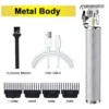 2023 Hot Sale Hair Cutting Machine Barber For Men Professional Hair Trimmer Wireless Electric Hair Clipper Men Beard Shaver - Image 16