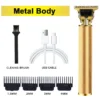 2023 Hot Sale Hair Cutting Machine Barber For Men Professional Hair Trimmer Wireless Electric Hair Clipper Men Beard Shaver - Image 15