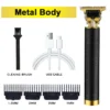 2023 Hot Sale Hair Cutting Machine Barber For Men Professional Hair Trimmer Wireless Electric Hair Clipper Men Beard Shaver - Image 4